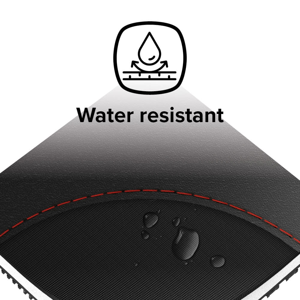Diono Super Mat 2 Pack Car Seat Protector, Crash Tested, Water Resistant, Black - Exclusive Design