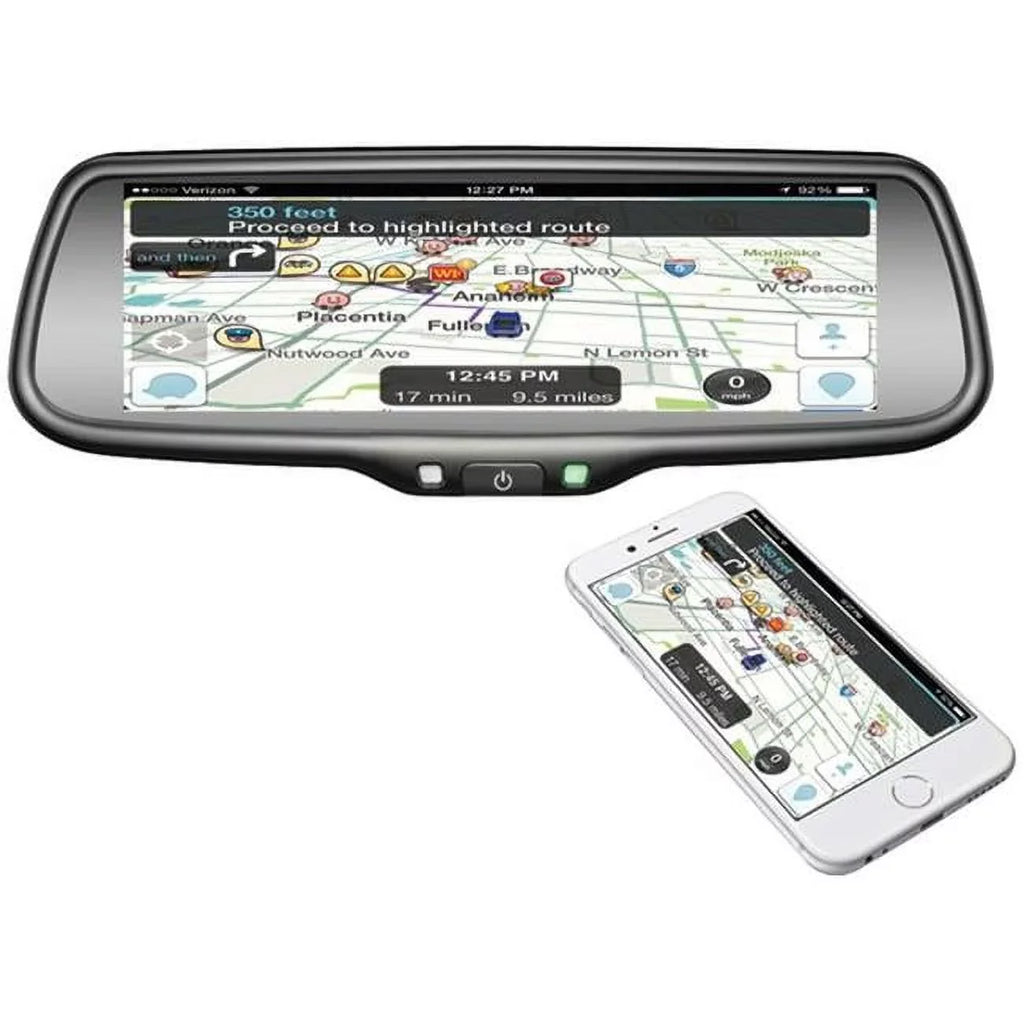 Stylish BOYO VTW73M 7.3" OE-Style Rearview Mirror Monitor with Miracast