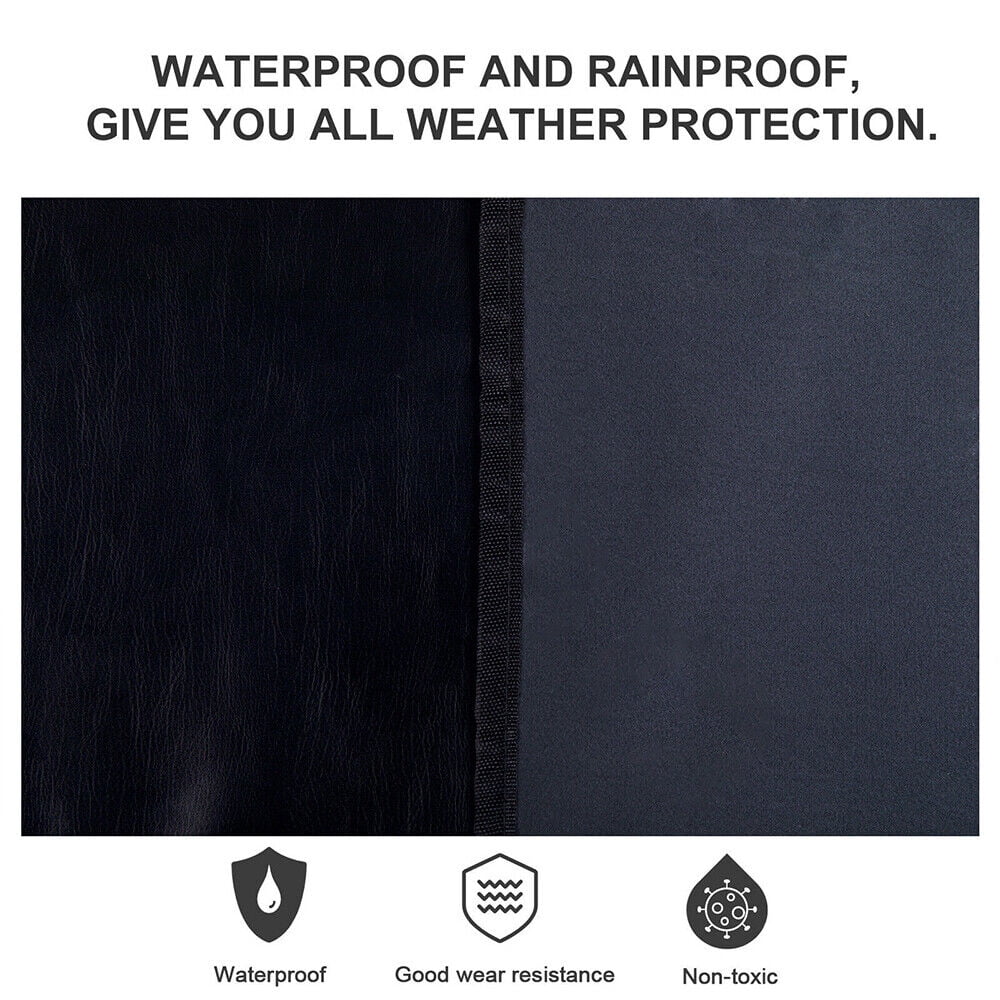 Premium Leather Sunshade Protector for Jeep Wrangler JK JKU 07-18 NEW - Ultimate Sun Protection