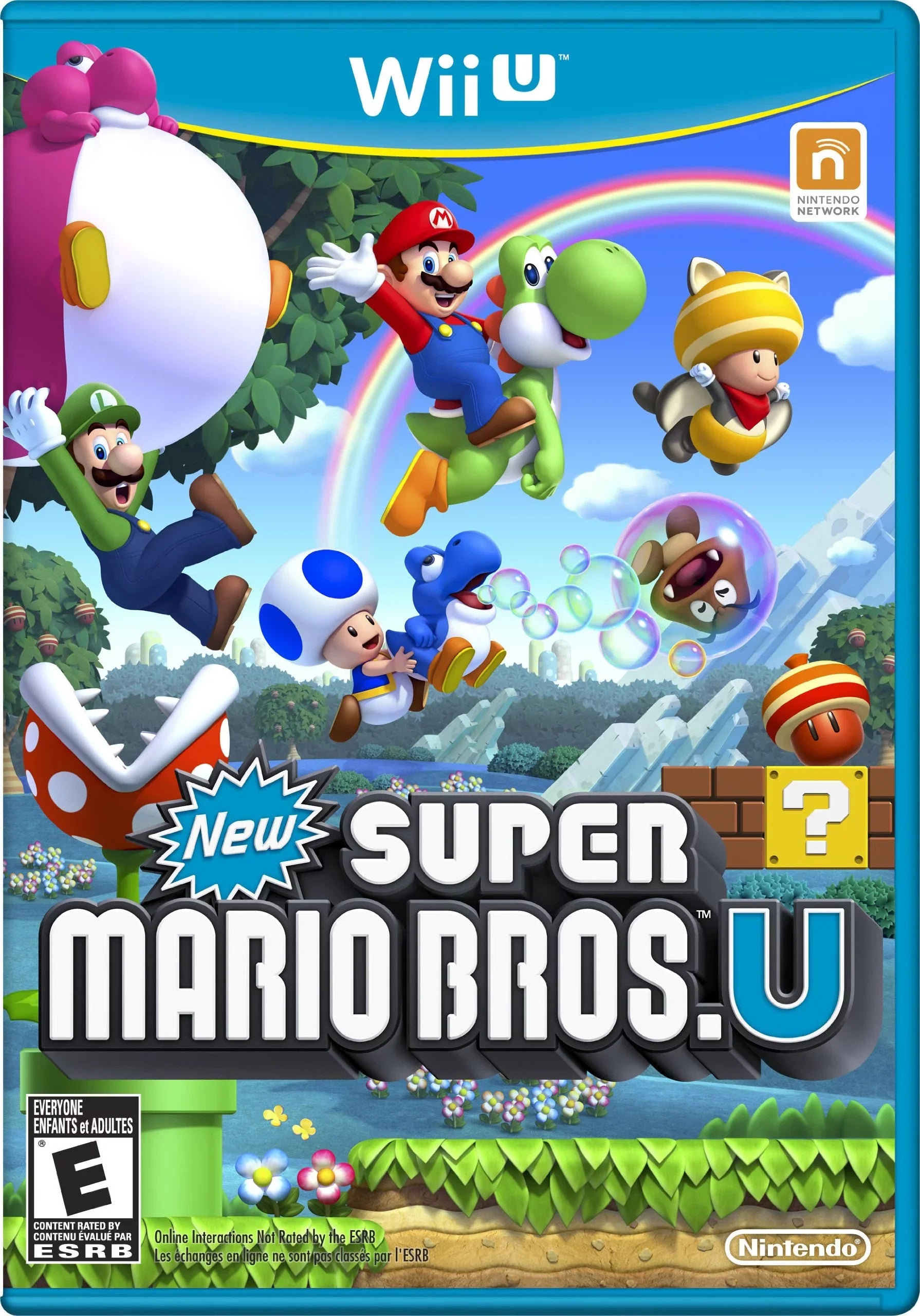 New Super Mario Bros. U: The Ultimate Adventure for Nintendo Switch - Exclusive Design