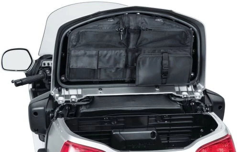 Kuryakyn Black Trunk Lid Organizer for 2001-2017 Honda Gold Wing GL1800