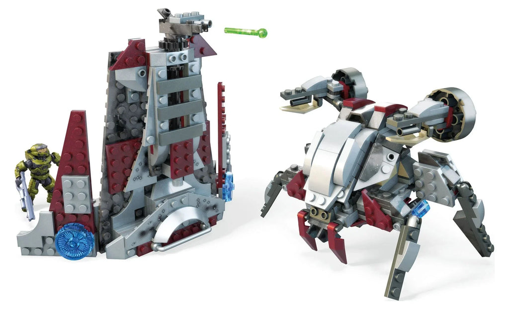 MEGA Halo Skift Intercept Building Kit with Spartan MK VII Action Figure (452 Pieces) - Exclusive Design