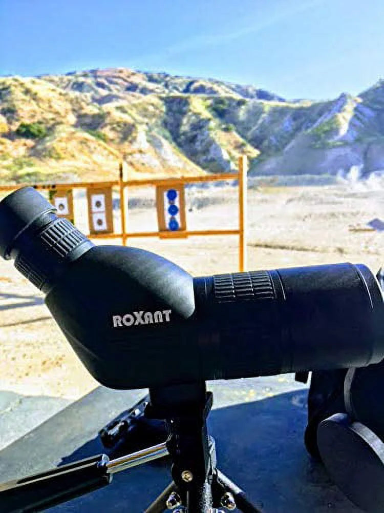 Roxant Authentic Blackbird High Definition Spotting Scope with Zoom - Rubber A.. - Exclusive Design