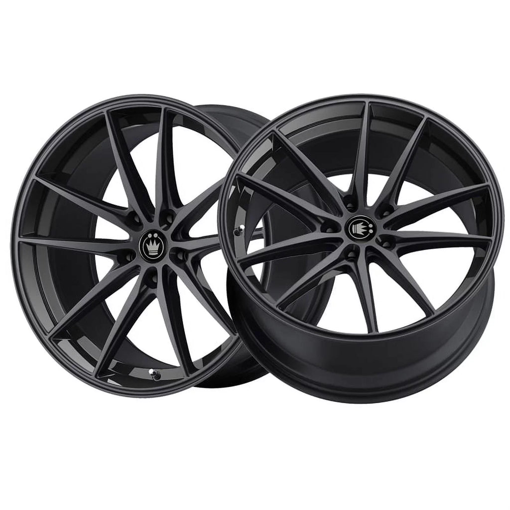 Stylish Konig 37B Oversteer 16x7.5 5x100 +45et Gloss Black Wheel