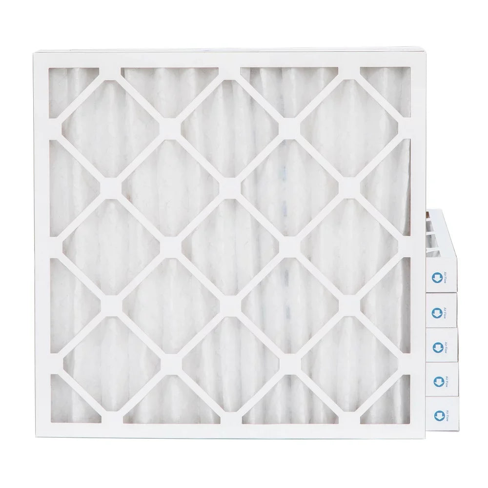 Stylish 18x18x2 MERV 11, MPR 1000 Pleated AC Furnace 2" Air Filters by Pamlico. Quantity 6. Actual Size: 17-3/4 x 17-3/4 x 1-3/4