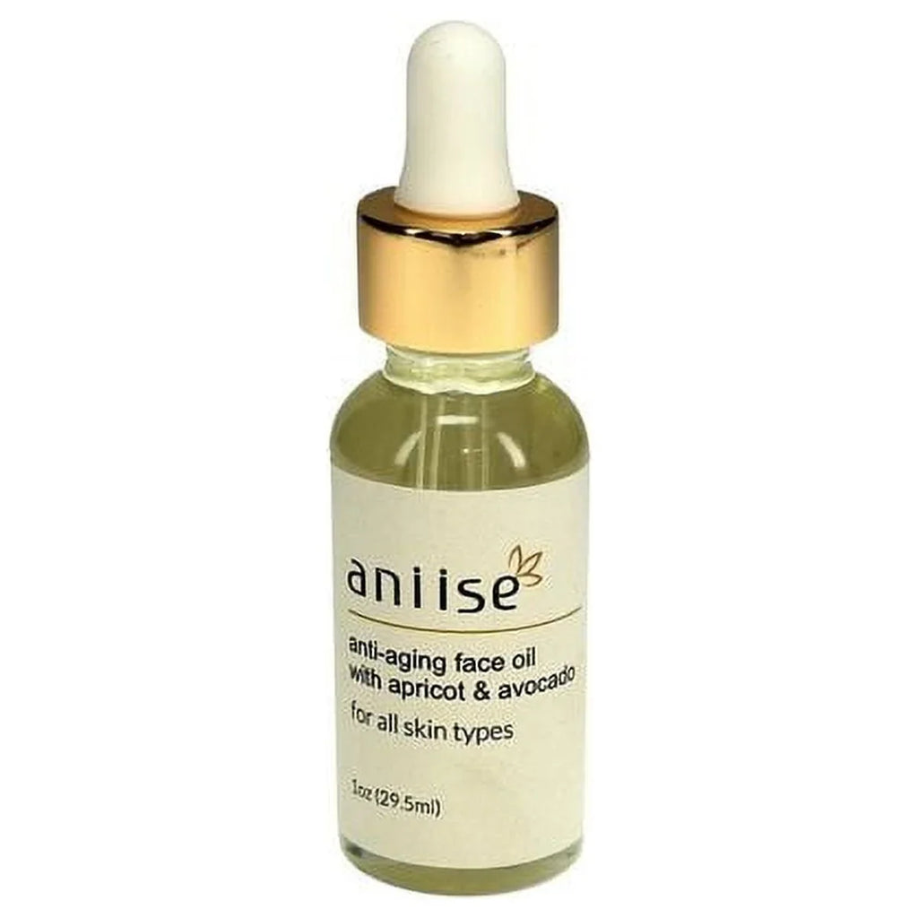 ANIISE Anti &ndash; Aging Face Oil with Apricot and Avocado, For All Skin Types - Made in USA &ndash; 1 oz