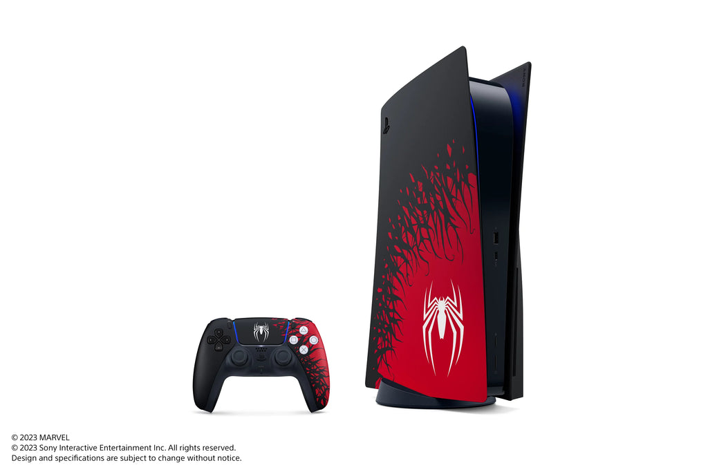 Sony PlayStation_PS5 Console (Disc Version) with Marvelâs Spider-Man 2 Limited Edition - Exclusive Design