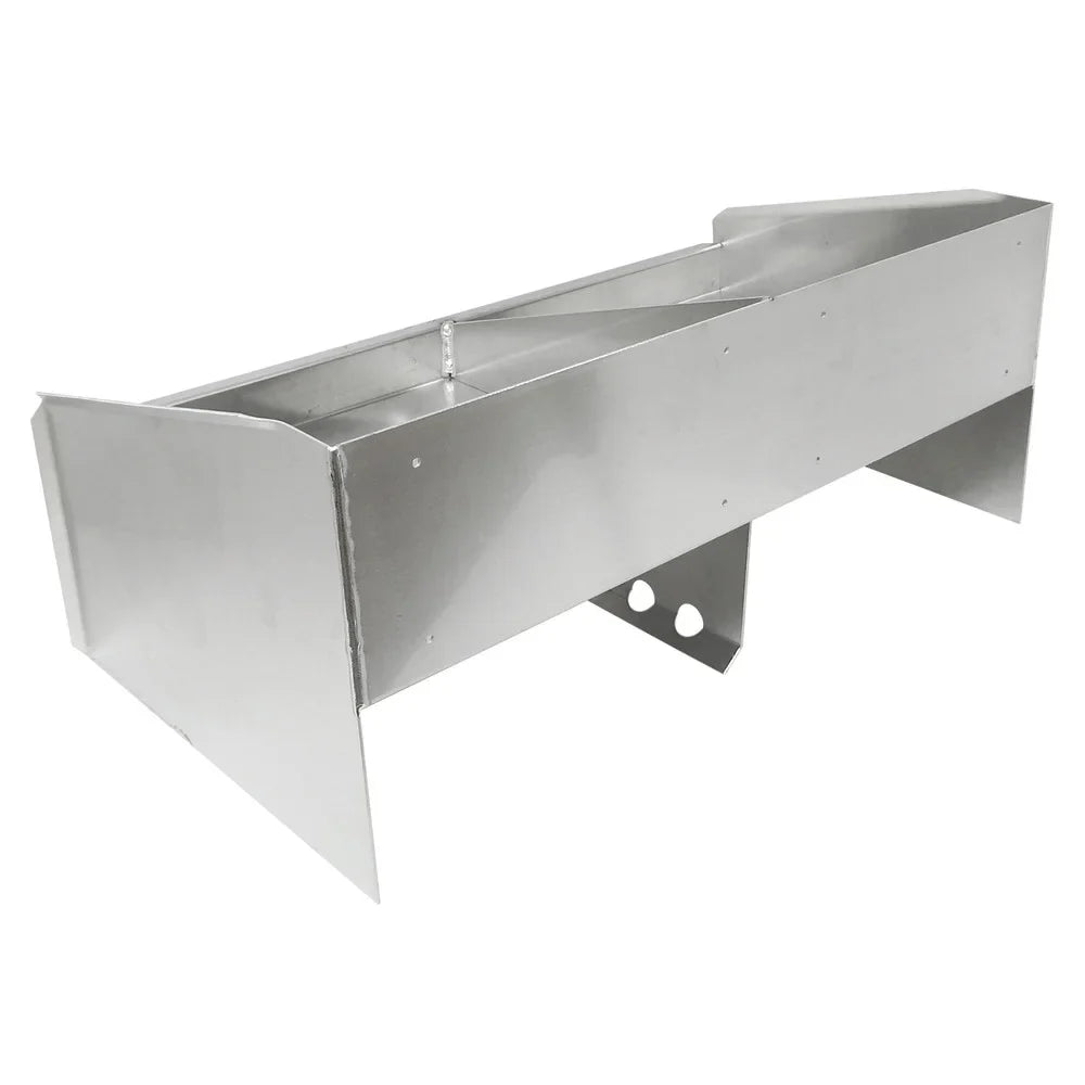 Extreme Max 5001.6038 Double Helmet Bay Aluminum Cabinet Organizer for Enclosed Race Trailer Shop Garage Storage - Exclusive Design