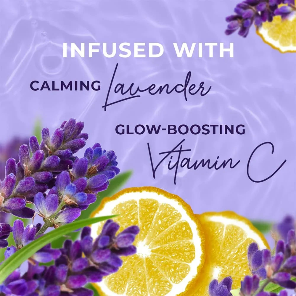 Lux Lavender & Vitamin C Exfoliating Soap 5X125G - Exclusive Design