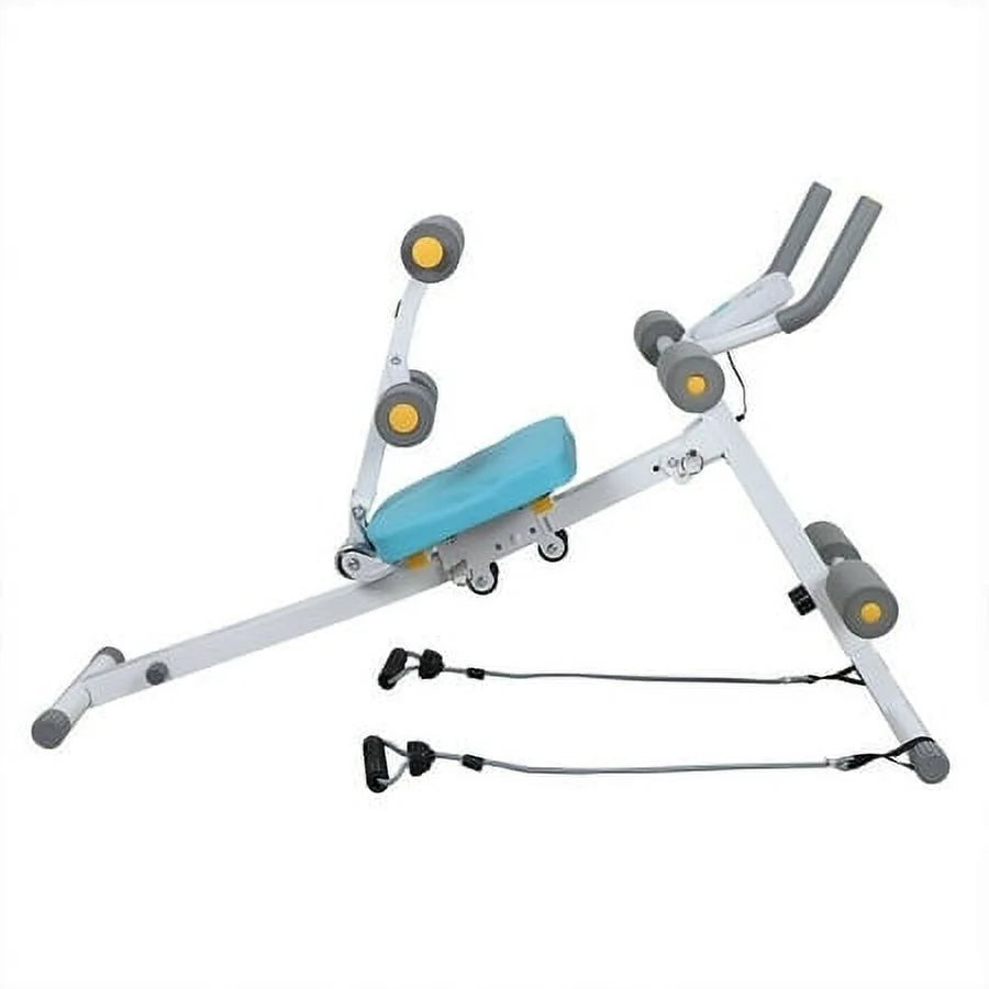 Ab Abdominal Exercise Machine Cruncher Trainer Body Shaper Gym Equipment 2 IN 1