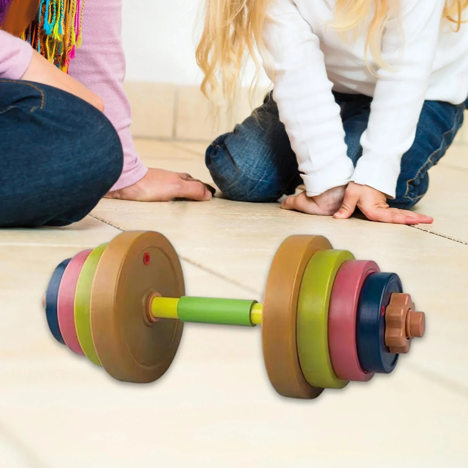 DOLITY Kids Exercise Weight Toys Fitness Toys Dumbbells for Children Girls Kids 3~8 B