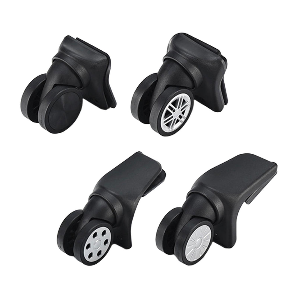 4x Replacement Luggage Suitcase Wheels Durable for Luggage Trolley Case Bags - Exclusive Design
