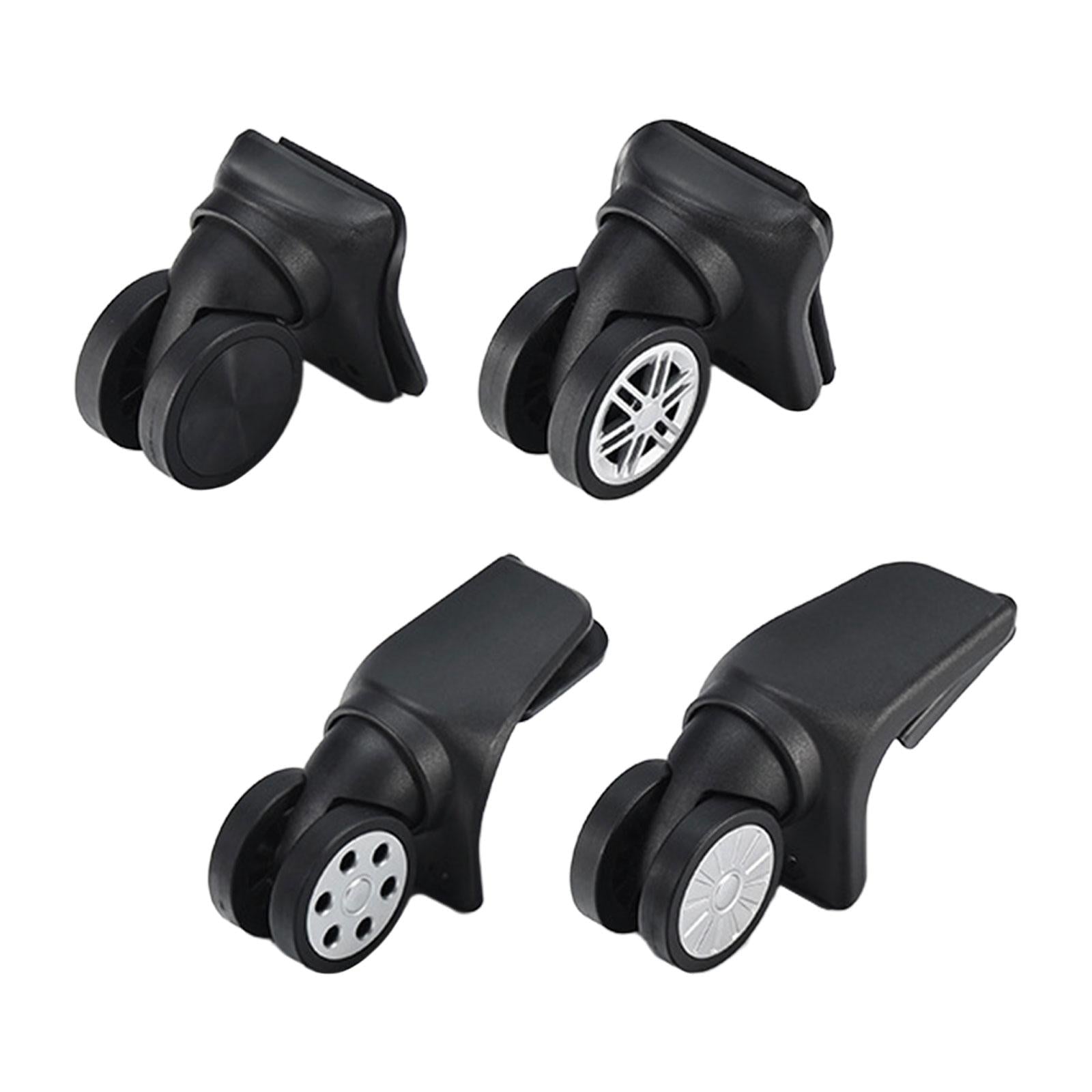 4x Replacement Luggage Suitcase Wheels Durable for Luggage Trolley Case Bags - Exclusive Design