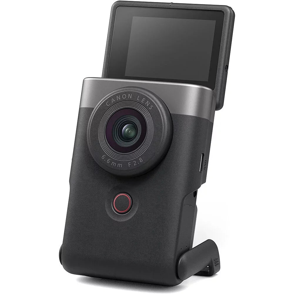 Canon PowerShot V10 Vlog Camera (Silver) - Exclusive Design