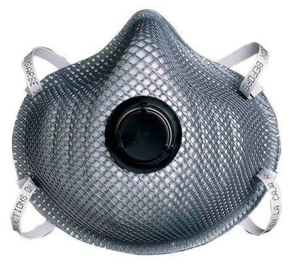 Stylish 2400 Series N95 Particulate Respirators, Half-Facepiece, M/L, 10/Bag