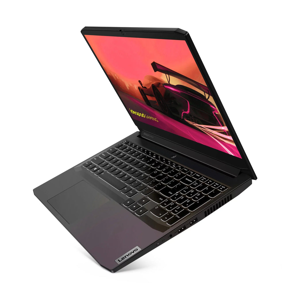 IdeaPad 15.6" FHD Gaming Laptop, AMD Ryzen 5 5600H, 8GB RAM, 1TB HD & 256GB SSD, Windows 10 Home, Black, 82K20001US