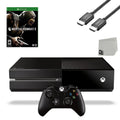 Xbox One Original 500GB Gaming Console Black HDMI Cable With Mortal Kombat X Game BOLT AXTION Bundle Used