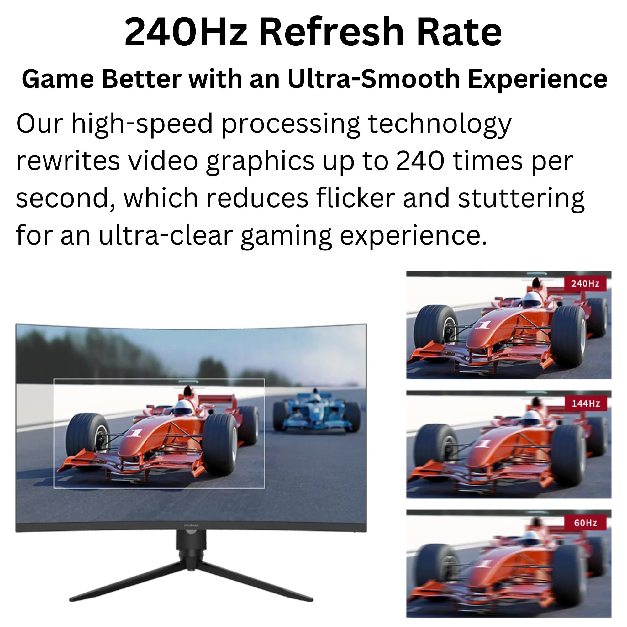 Funai 27" FHD 240Hz, 1ms, HDR, VA, AMD FreeSyncâ¢ Premium Enabled Gaming Monitor (FGM-27F445)