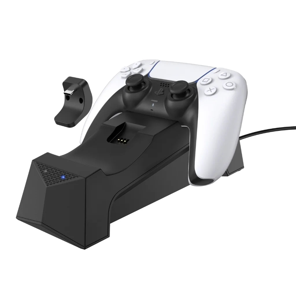 Sony Playstation 5 Disc Version (Sony PS5 Disc) with Extra Nova Pink Controller, Black PULSE 3D Headset and Dual Charging Station Bundle - Exclusive Design