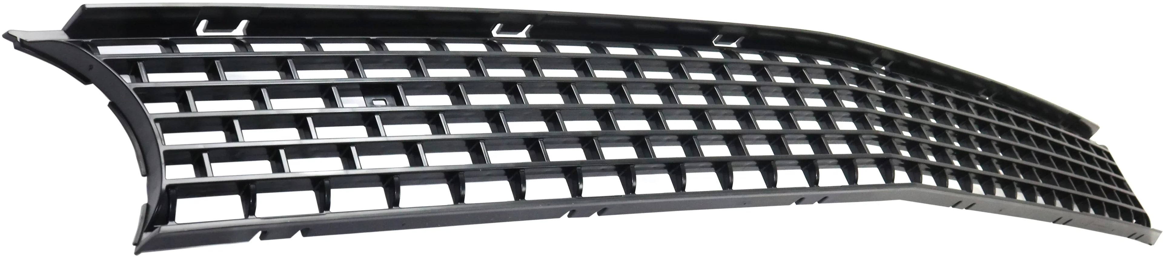 Stylish Grille Assembly Compatible with DODGE CHALLENGER 2015-2017 Textured Black SRT Hellcat Model