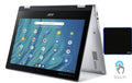 2023 11.6" Lightweight HD Touch-Screen Chromebook MediaTek MT8183C 8- Processor, 4GB DDR4 RAM, 32GB SSD, WiFi, Chrome OS with UltraTech Mouse Pad Bundled - Nextday Shipping Available.