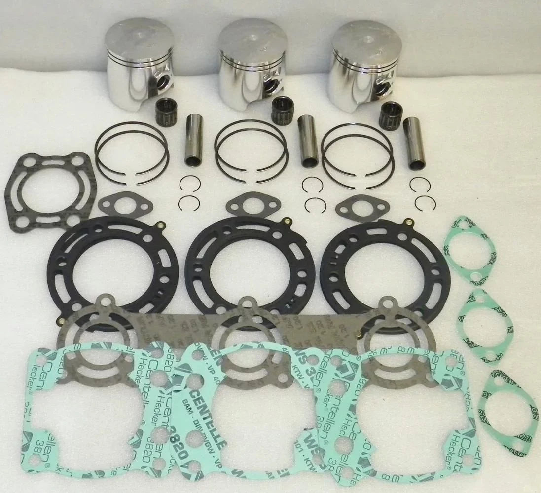 Jet Ski Rebuild Kit 1Mm Over Fits Polaris 1996-1997 Sl Slt 1995-1996 Slx 780Cc