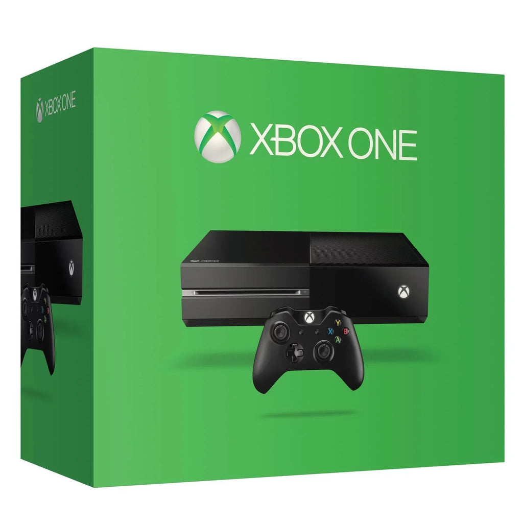 Xbox One Original 500GB Gaming Console Black HDMI Cable With Mortal Kombat X Game BOLT AXTION Bundle Used