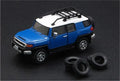 Toyota FJ Cruiser (RHD 2015) Car [1:64 scale in Blue/White] - Exclusive Design