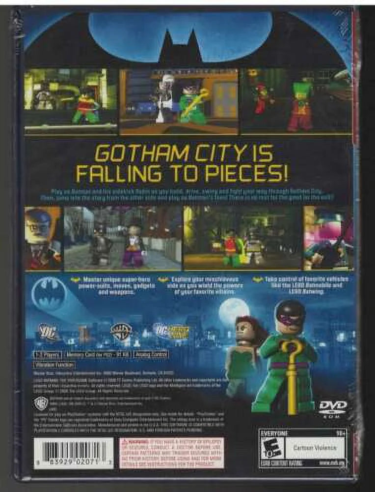 LEGO Batman (Greatest Hits) PS2 (Brand New Factory Sealed US Version) Playstatio