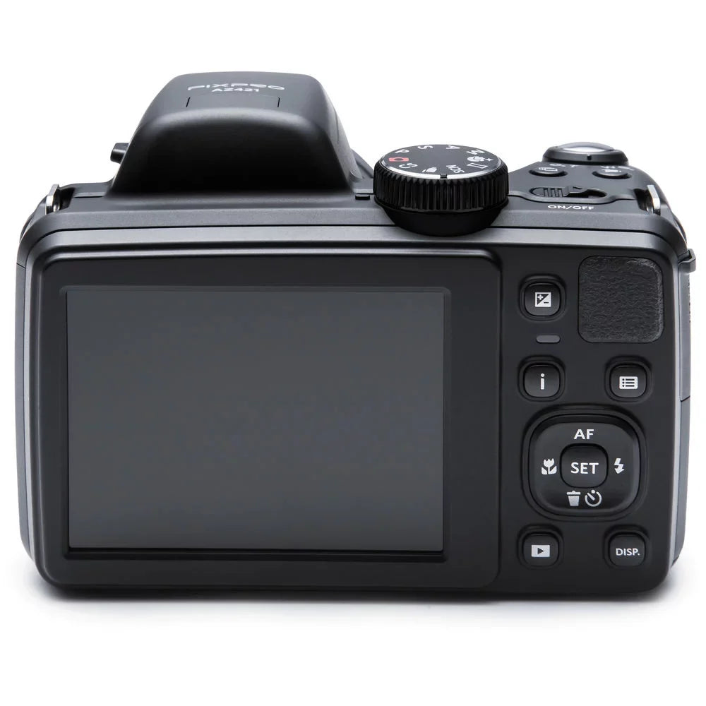 Stylish Kodak PIXPRO AZ421 Digital Camera (Black) + Extra Battery + 1 Yr Warranty - 16GB Kit