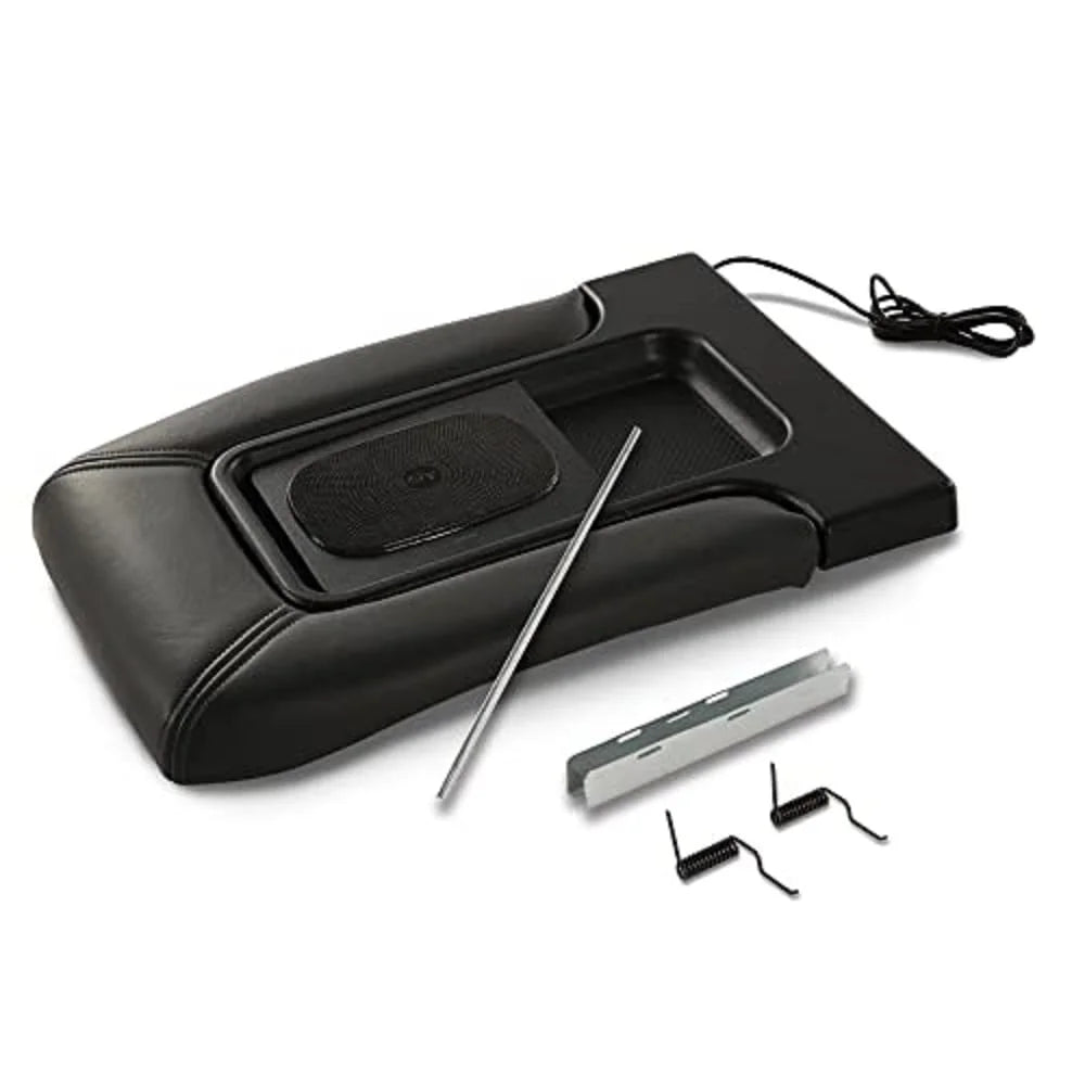 G-Plus Center Console Lid Fit for 1999-2007 Chevy Silverado Suburban Tahoe GMC Sierra Yukon Gray - Exclusive Design