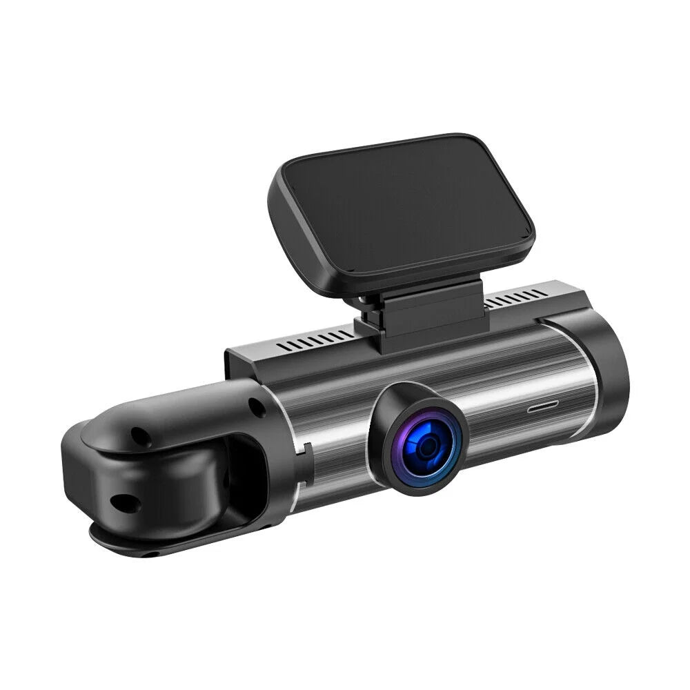JLLOM Car DVR Dash Cam with Dual Lens Front and Inside Camera - 1080P - Exclusive Design