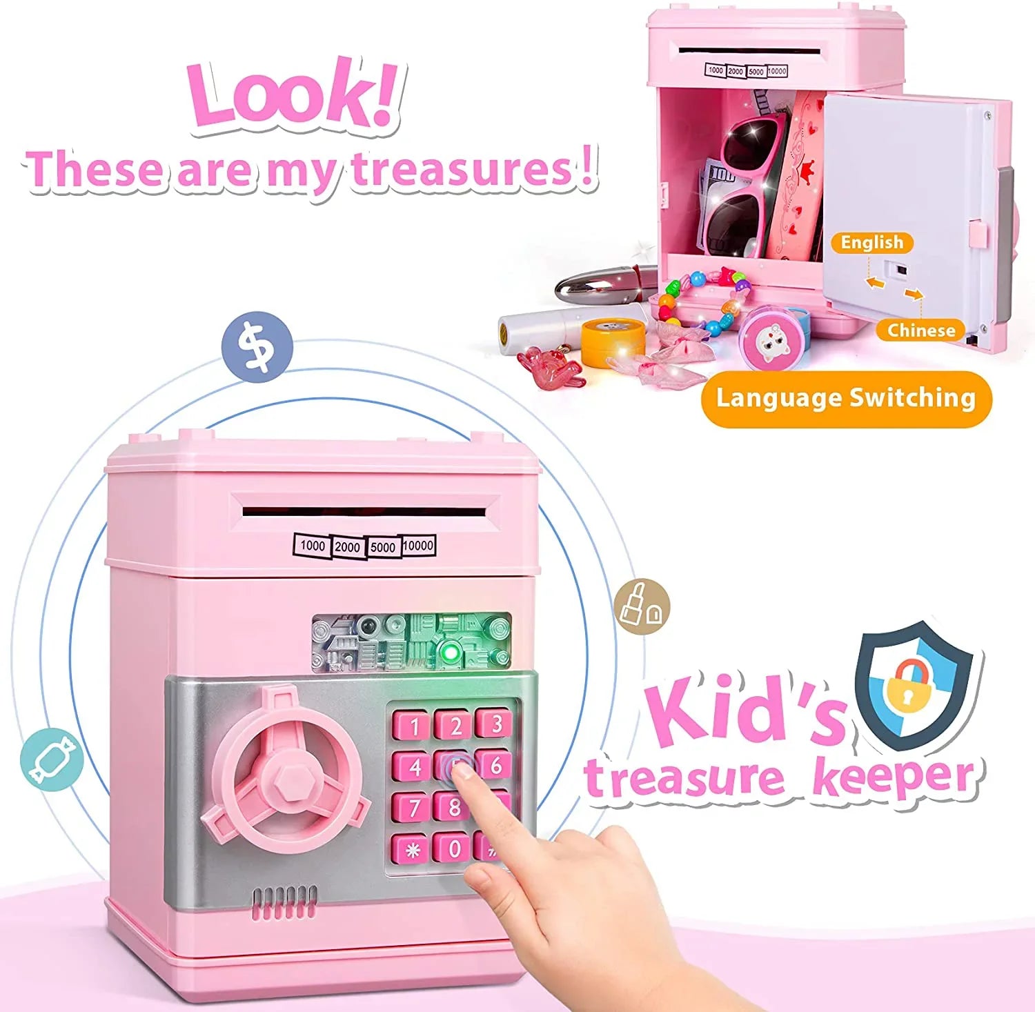 (Pink/Silver) Equipment