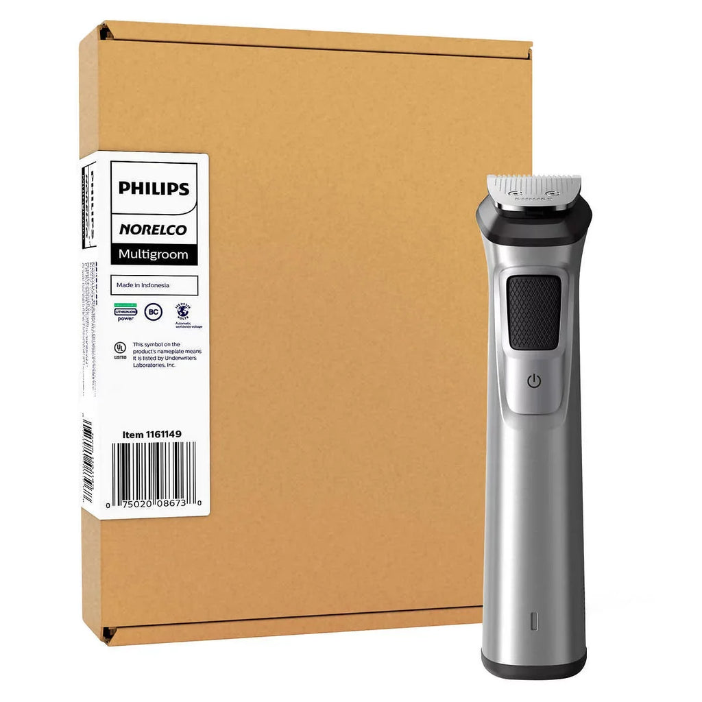 Stylish Philips Norelco All-in-One Trimmer with Body Shave Attachments