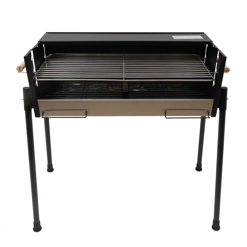 Miumaeov Barbecue Charcoal Grill Portable Charcoal Grill 304 Food Grade Stainless Steel Folding Grill with BBQ Tool Kits for Camping Grill Picnic