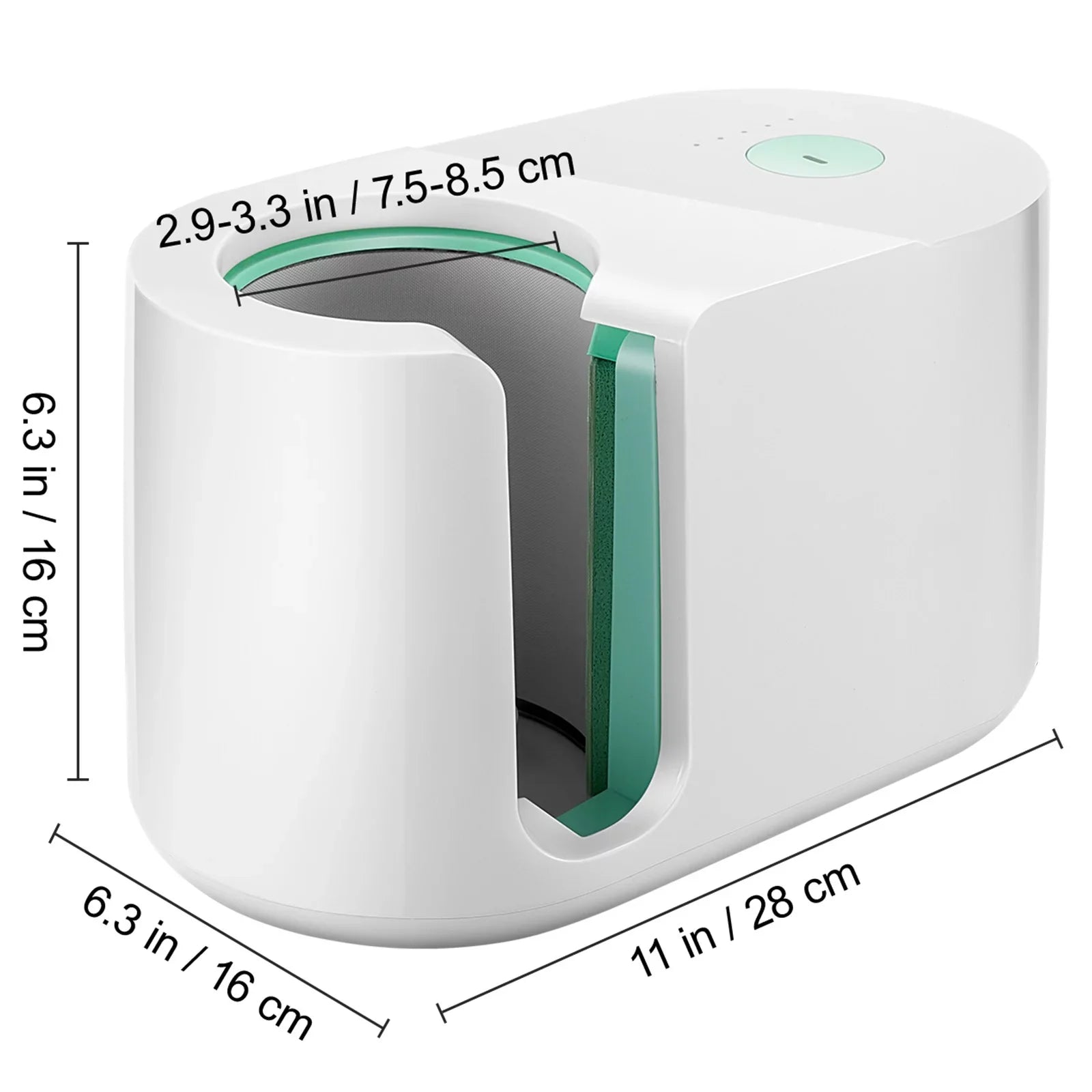 Stylish BENTISM Mug Press Machine, Automatic Mug Heat Press 11-15oz, One-touch Setting, Cup Transfer Sublimation Portable Coffee Presser, Pro Easy Mug Press Machine DIY Printing
