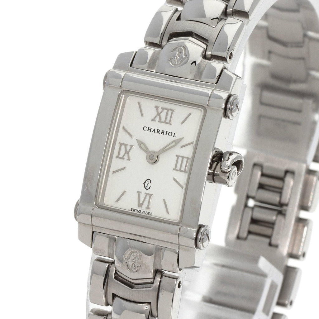 Stylish Pre-Owned Philippe Charriol Ref.9012911 Columbus Watch Stainless Steel/SS Ladies PHILIPPE CHARRIOL (Good)
