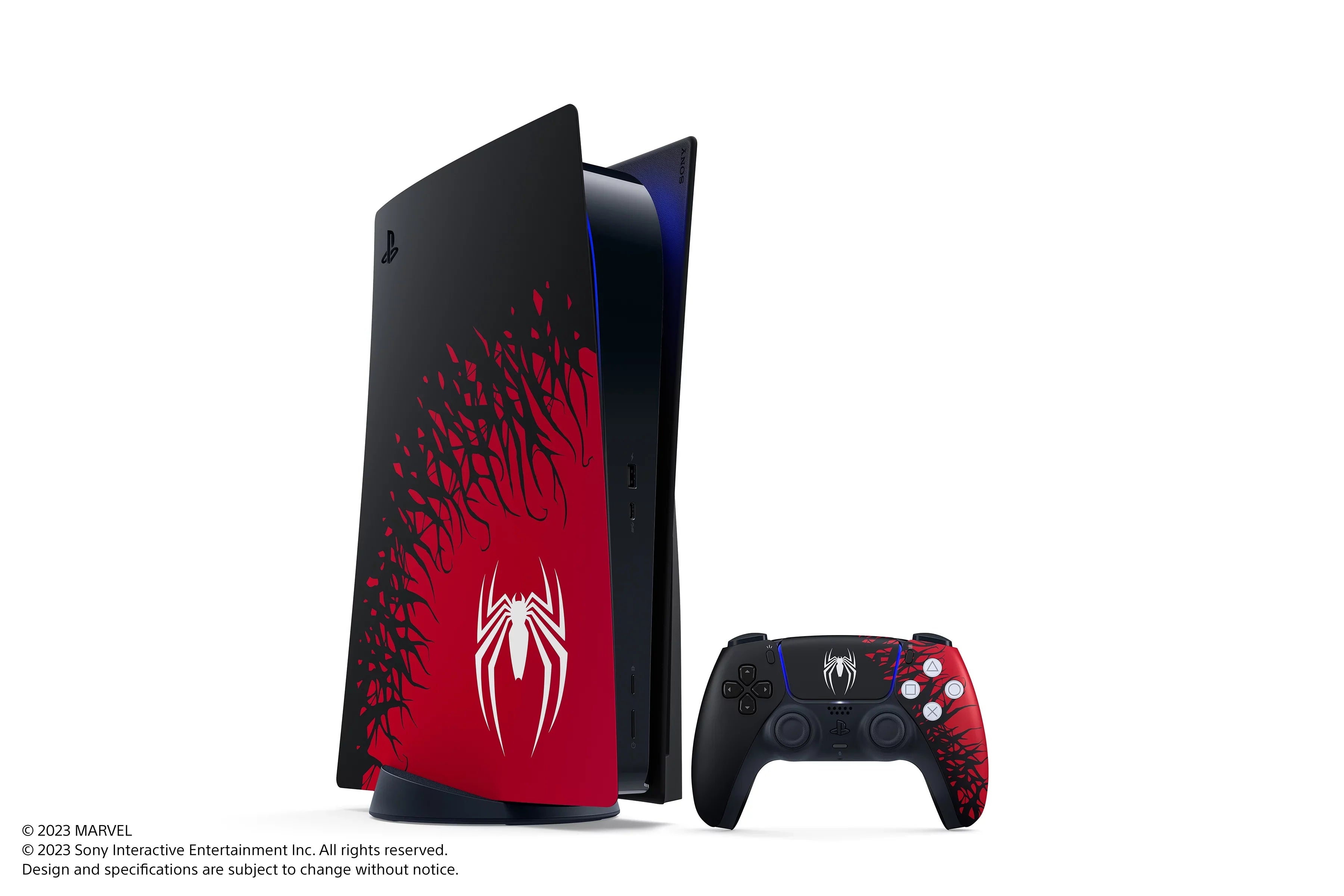 Sony PlayStation_PS5 Console (Disc Version) with Marvelâs Spider-Man 2 Limited Edition - Exclusive Design