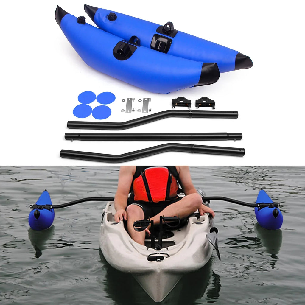 Stylish Tomshoo Kayak Float,Pvc Boat Float Stabilizer With Sidekick Arms Float Stabilizer Kit Sidekick Arms Rod Float With Sidekick Arms Rod Boat Rod Boat Float Inflatable Float With Tuyya Stabilization