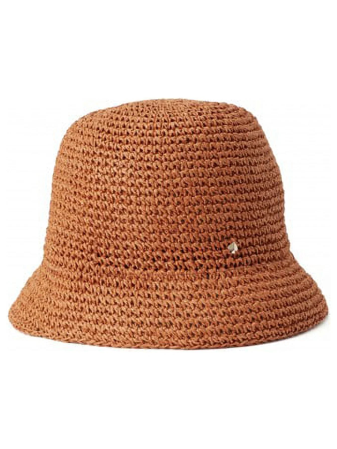Womenâs Kate Spade New York Metallic Crochet Bucket Hat Tan - Exclusive Design