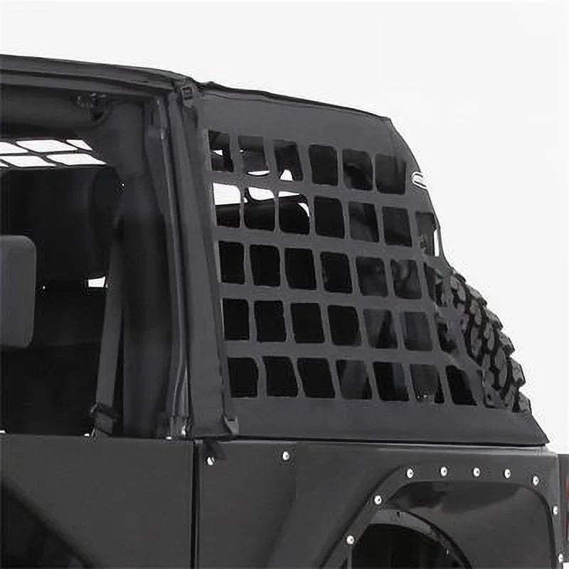 Stylish Smittybilt 571035 Cargo Restraint System - Black Diamond Fits select: 2015-2018 JEEP WRANGLER UNLIMITED, 2012-2014 JEEP WRANGLER