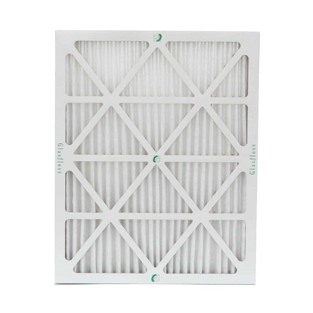 Stylish 3 Pack of 16x20x2 MERV 10 Pleated 2" Inch Air Filters by Glasfloss. Actual Size: 15-1/2 x 19-1/2 x 1-3/4