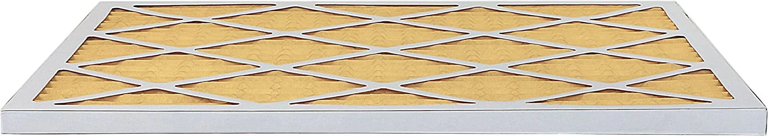 Filterbuy 17x21x1 MERV 11 Pleated HVAC AC Furnace Air Filters (6-Pack) - Exclusive Design