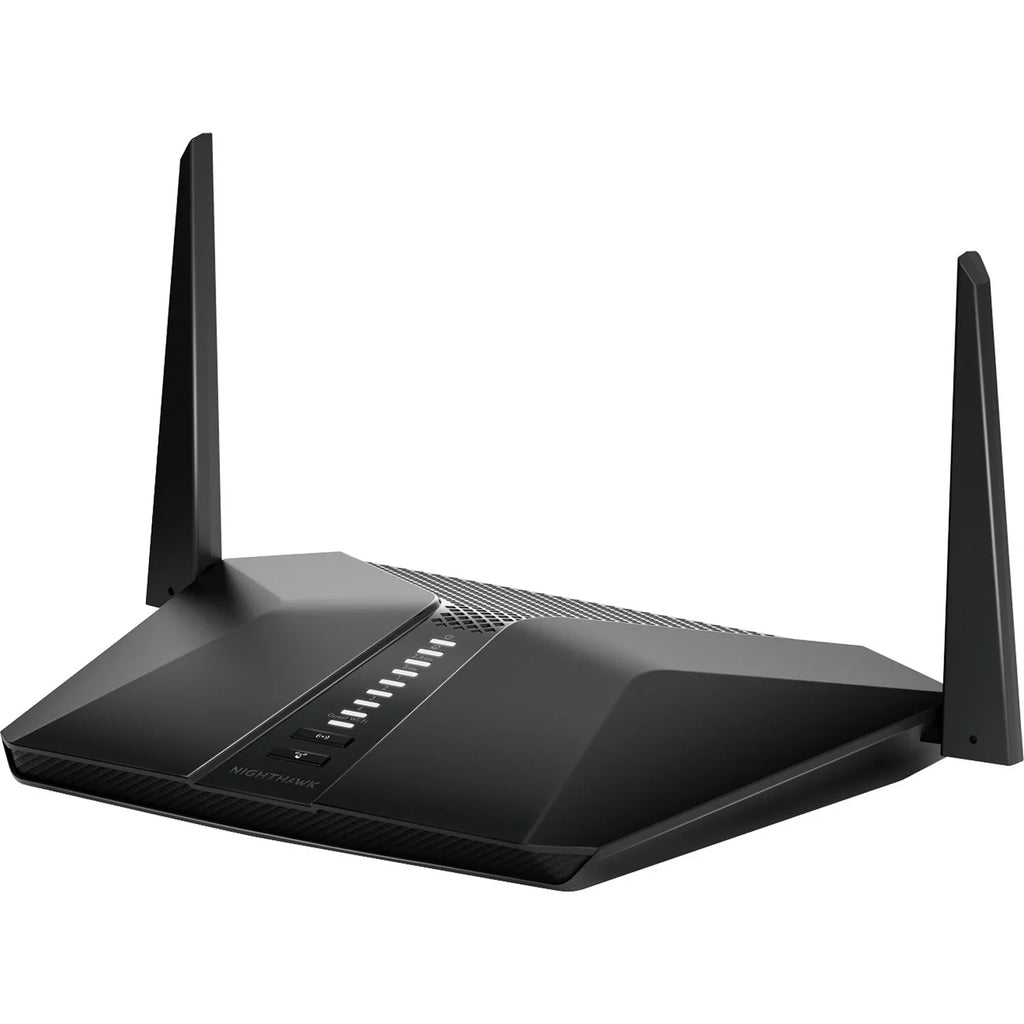 Stylish Netgear RAX38-100NAS Nighthawk 4-Stream AX3000 Dual-Band WiFi 6 Router with USB 3.0 port