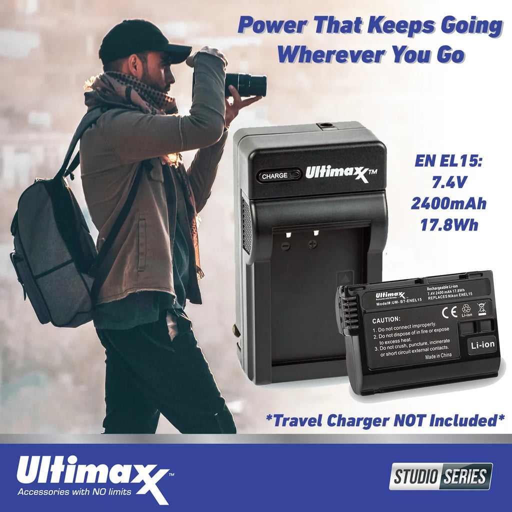 Ultimaxx Starter Bundle + Nikon Z5 Mirrorless Digital Camera (Body Only) + SanDisk 64GB Extreme Memory Card, 1x Replacement Battery (2400 mAh) & More (21pc Bundle)