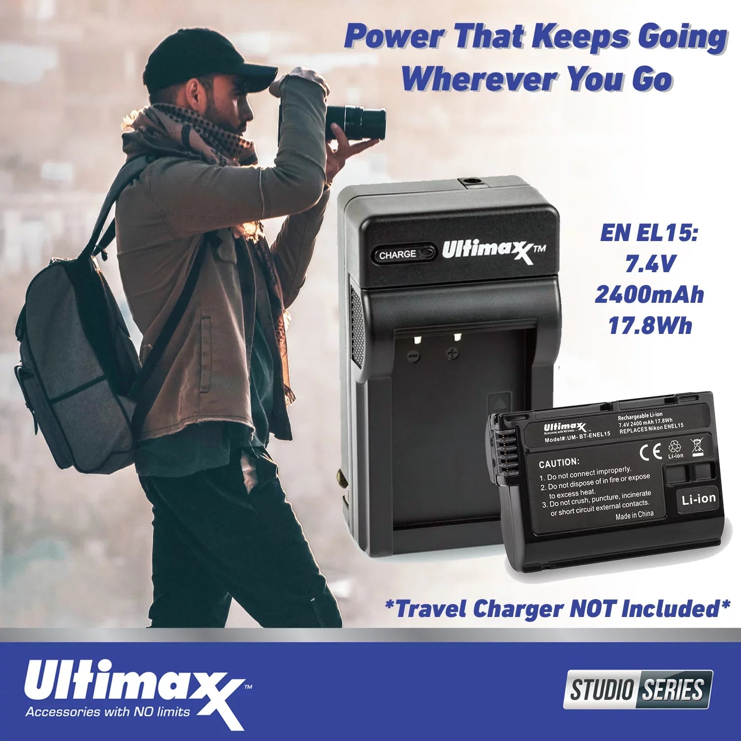 Ultimaxx Starter Bundle + Nikon Z5 Mirrorless Digital Camera (Body Only) + SanDisk 64GB Extreme Memory Card, 1x Replacement Battery (2400 mAh) & More (21pc Bundle)