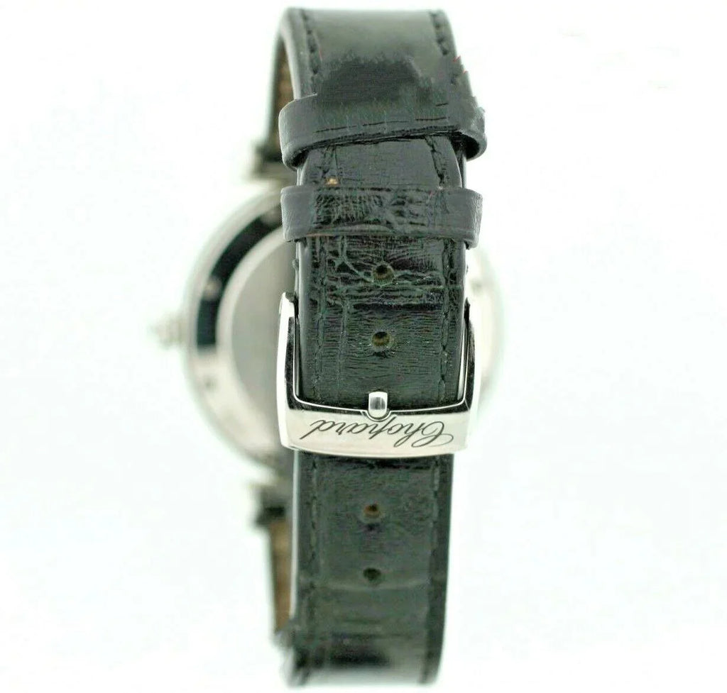 Chopard 8532 ImperialE 36mm Black Leather Steel Swiss Quartz Women's Watch W/B/P - Exclusive Design