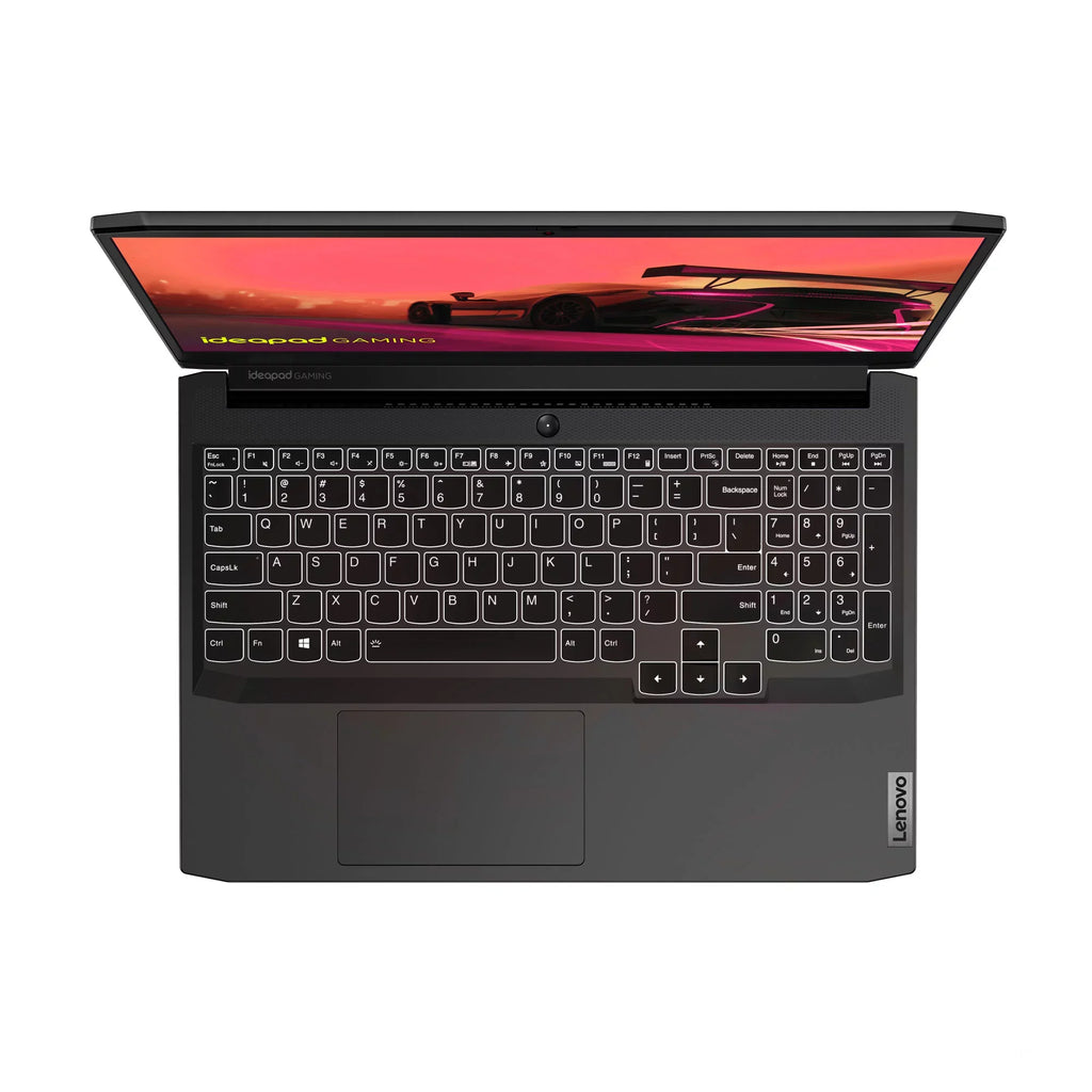 IdeaPad 15.6" FHD Gaming Laptop, AMD Ryzen 5 5600H, 8GB RAM, 1TB HD & 256GB SSD, Windows 10 Home, Black, 82K20001US