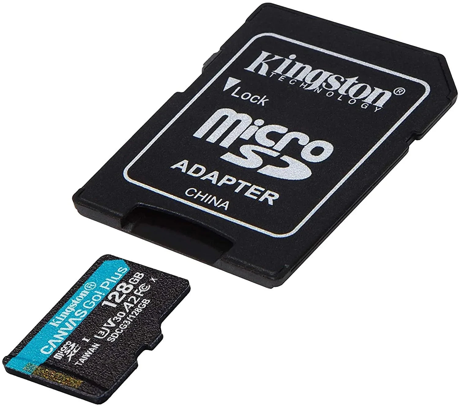 Kingston 128GB Canvas Go Plus ro SDXC Works with Rexing Dash Camera V1, V1-4K, V5, V1GW (SDCG3/128GB) Cl 10 - Exclusive Design