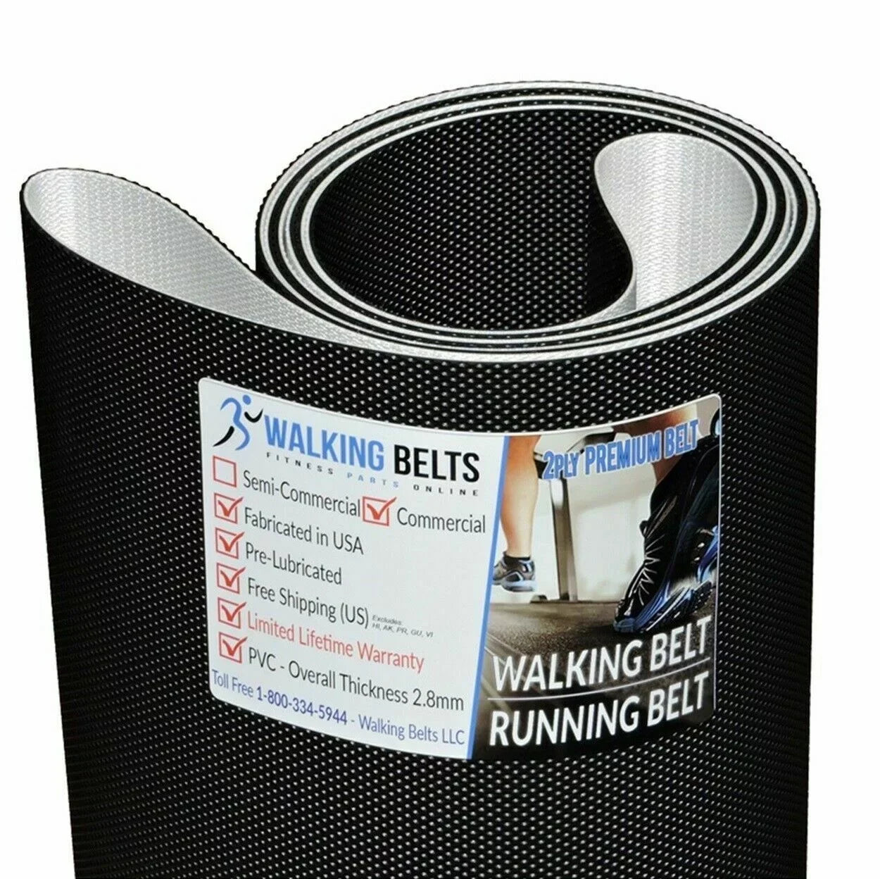 Matrix T3xi-08-G3 Treadmill Walking Belt 2ply Serial TM504 - Exclusive Design
